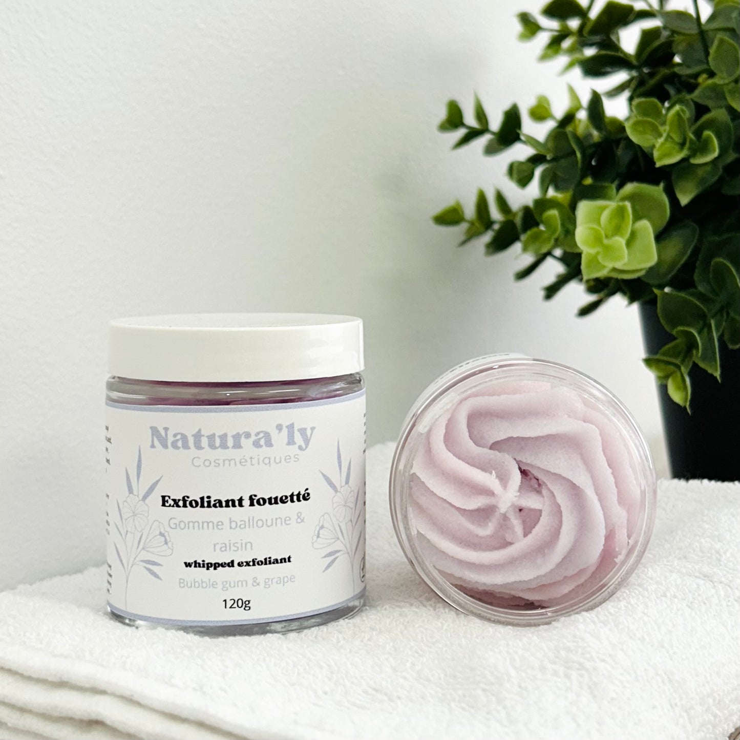 Exfoliant fouetté gomme balloune raisin🍇