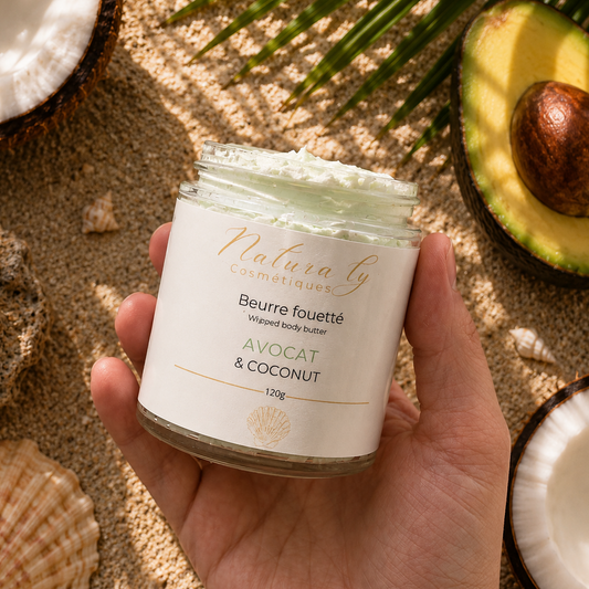 Beurre Fouetté & Hydratant Avocat & Coconut