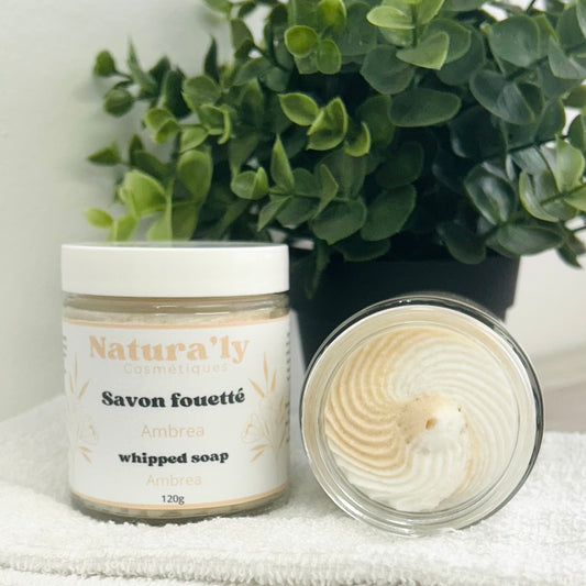 Savon fouetté ambrea