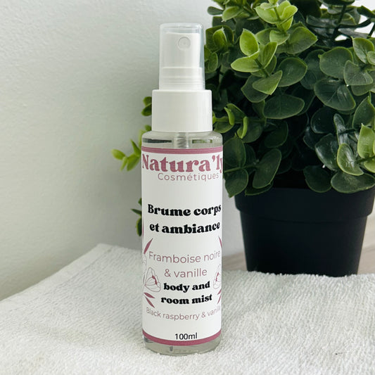 Brume framboise noire & vanille