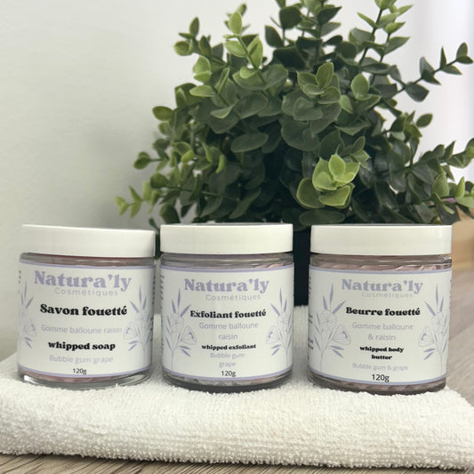 Trio gomme balloune raisin 🍇