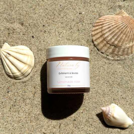 Exfoliant Lèvres Hydratant Limonade Rose 🍋