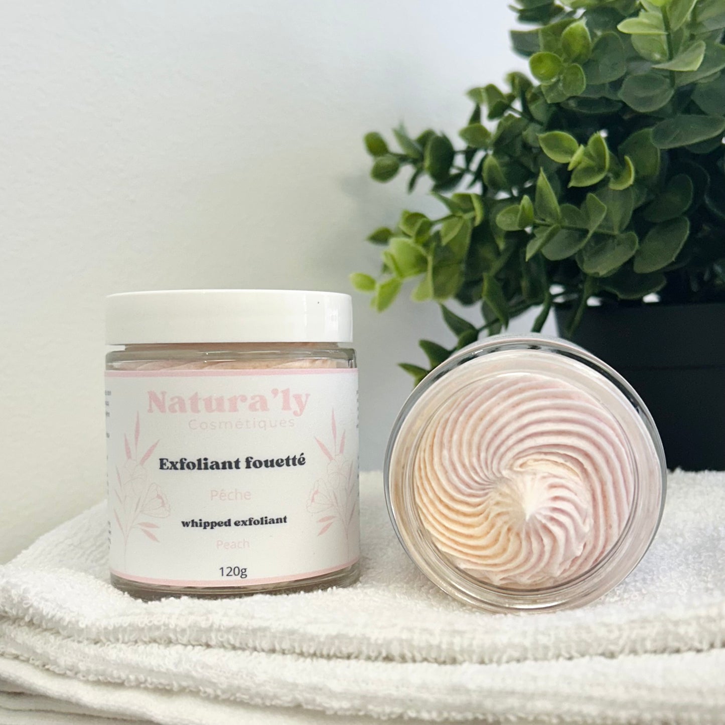 Exfoliant fouetté Pêche