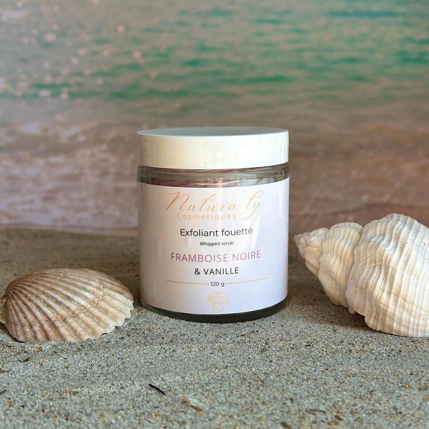 Exfoliant Fouetté Framboise Noire & Vanille