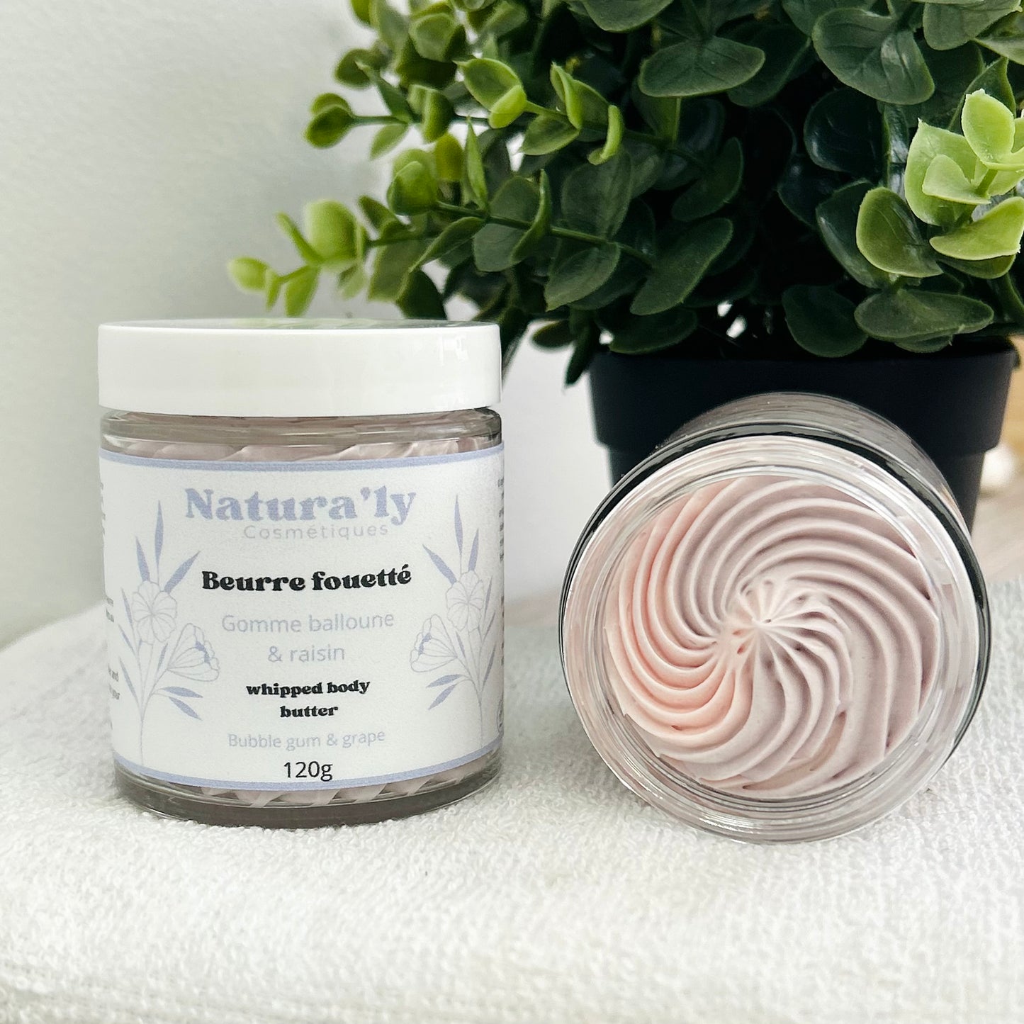 Beurre fouetté gomme balloune raisin🍇