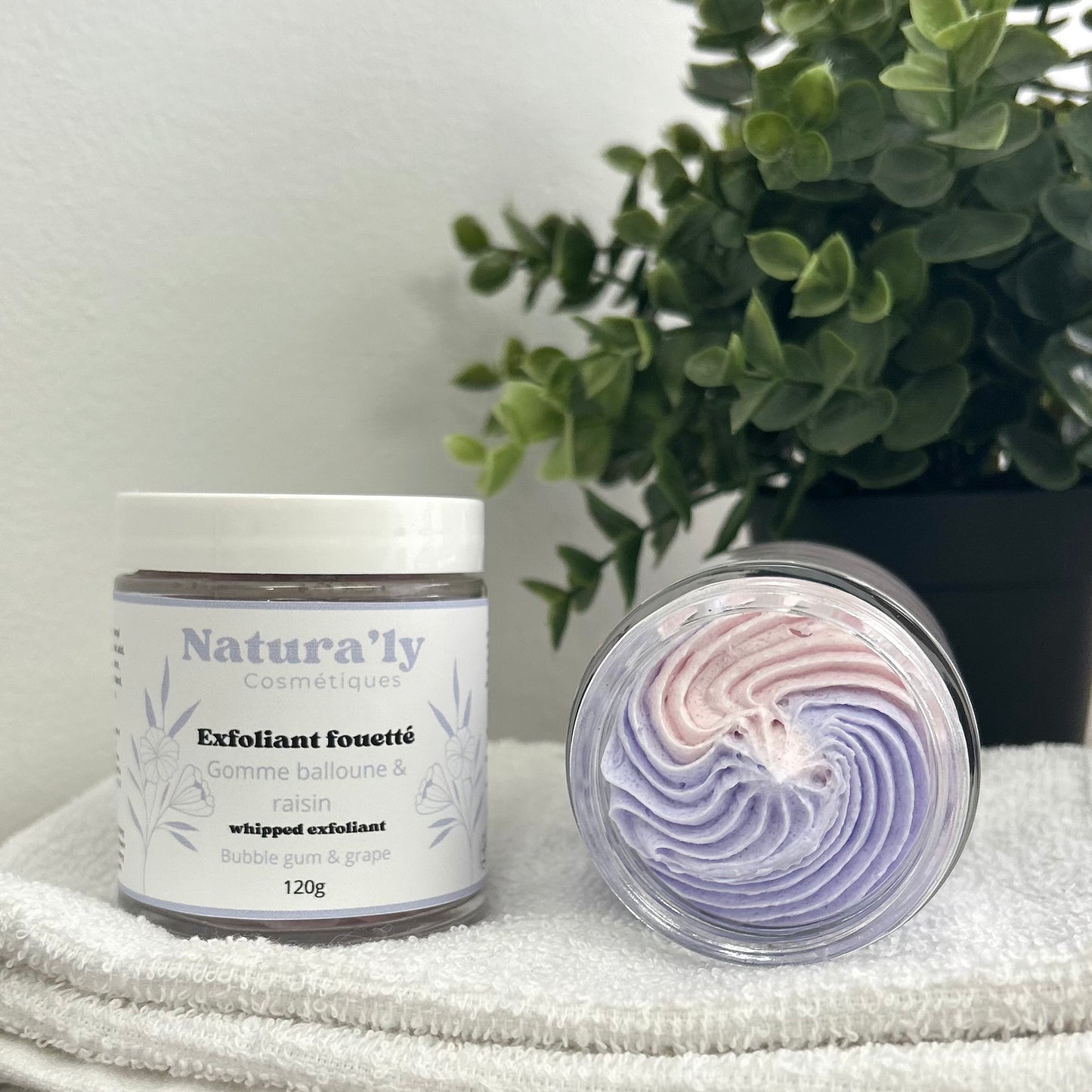 Exfoliant fouetté gomme balloune raisin🍇