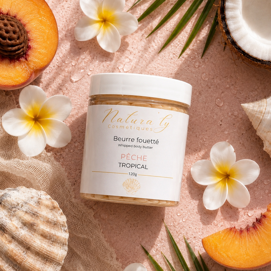 Beurre Fouetté & Hydratant Pêche Tropicale