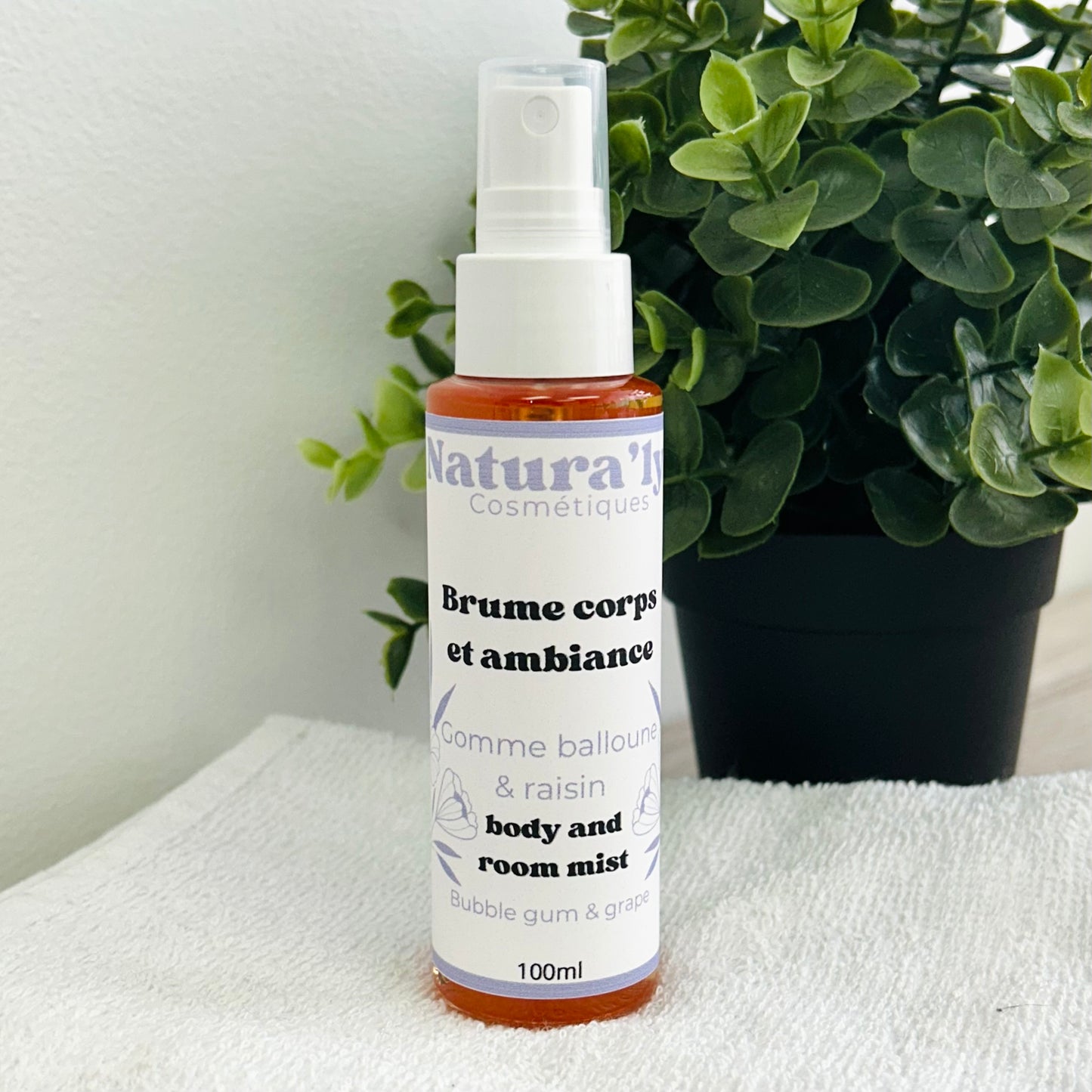 Brune gomme balloune & raisin