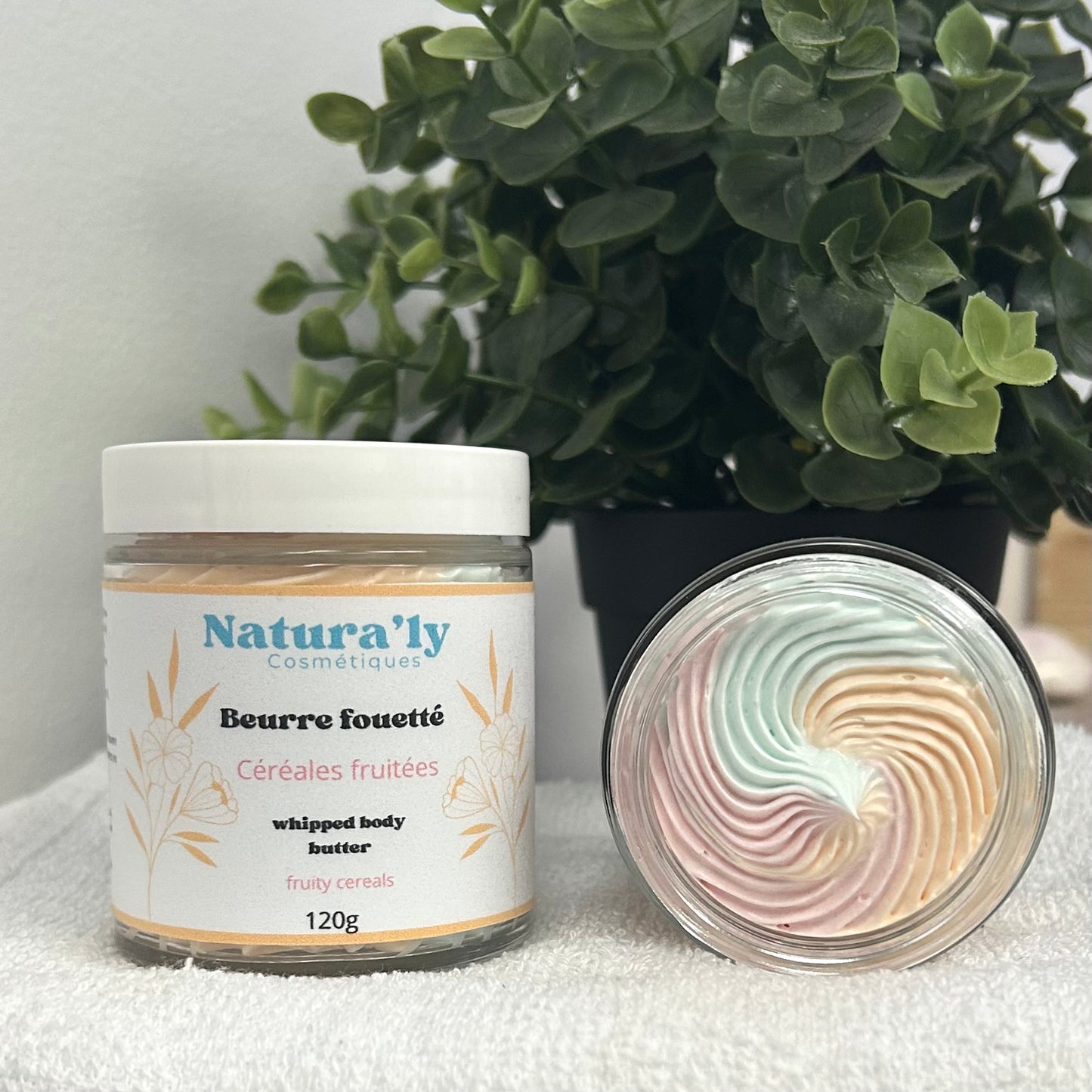 Beurre fouetté céréales fruitées